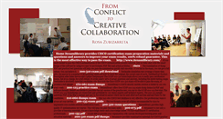 Desktop Screenshot of conflict2creativity.com